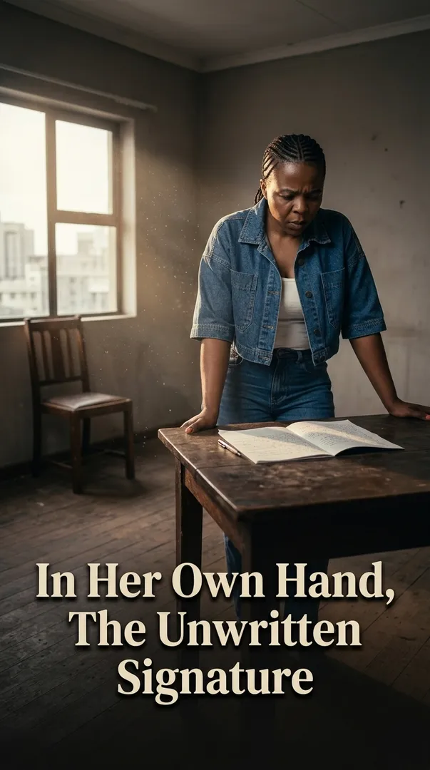 In Her Own Hand, The Unwritten Signature