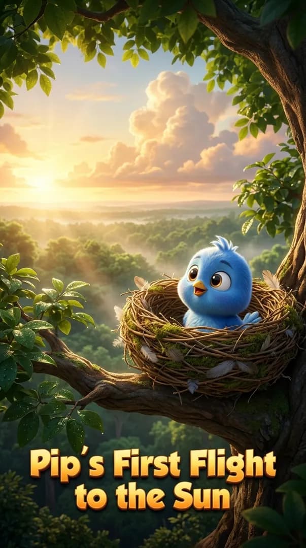 Pip's First Flight to the Sun