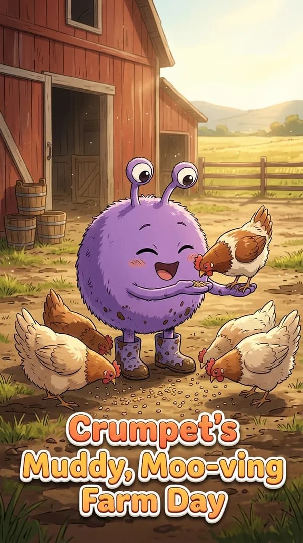Crumpet's Muddy, Moo-ving Farm Day