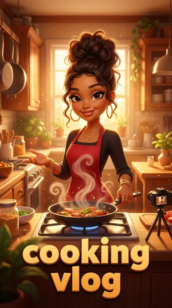 cooking vlog