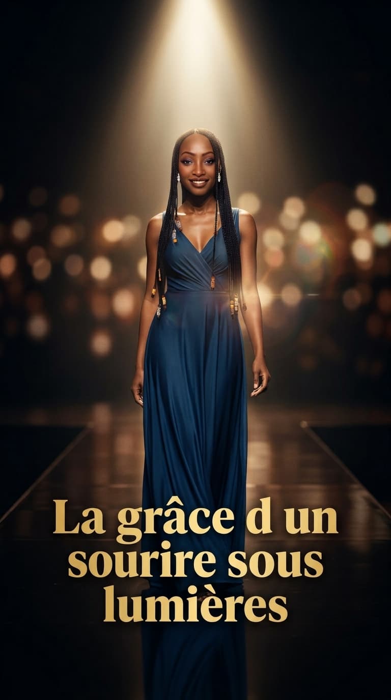 La grâce d un sourire sous les lumières
