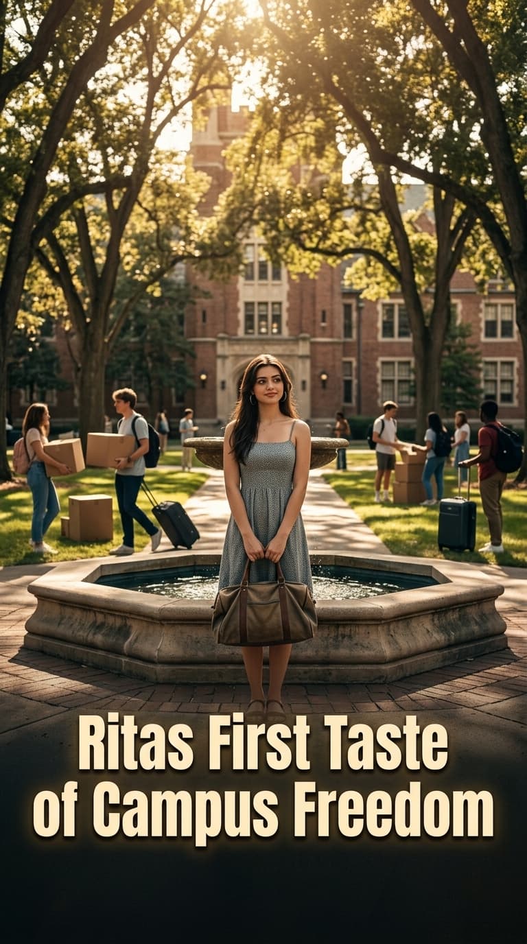 Ritas First Taste of Campus Freedom