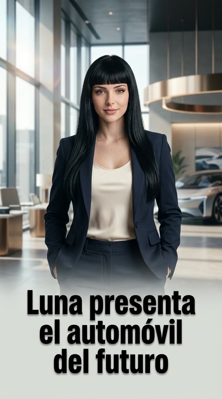 Luna presenta el automóvil del futuro