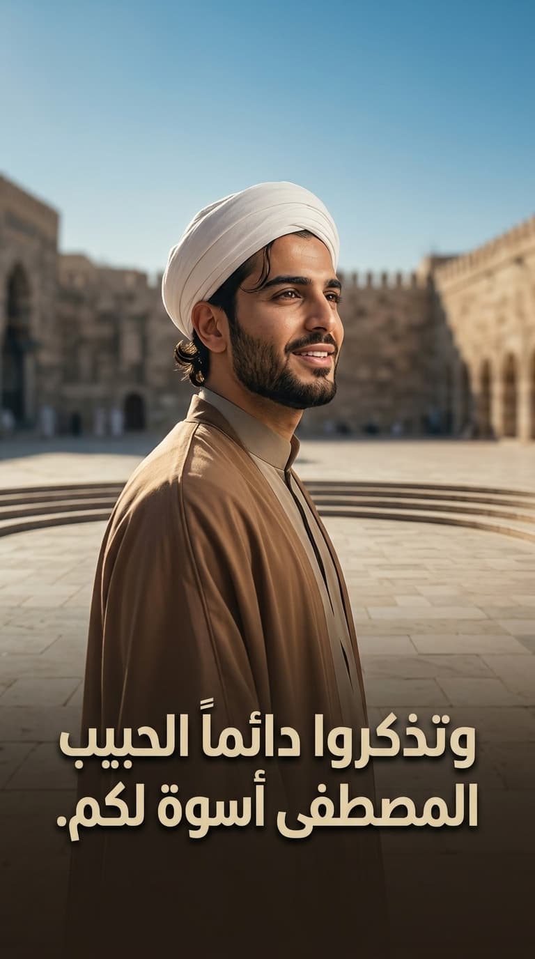 حجارة تسبح بين يدي المصطفى وأصحابه