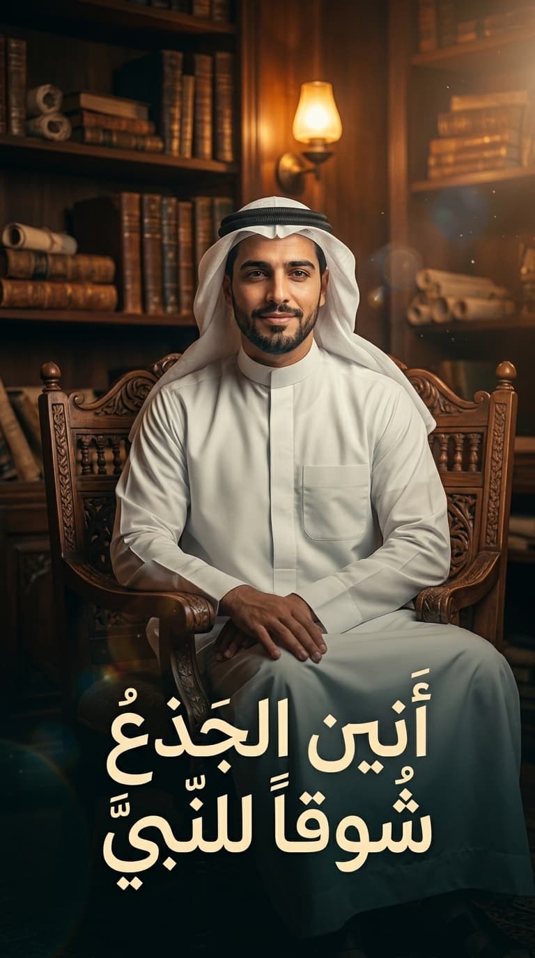 أنين الجذع شوقاً للنبي