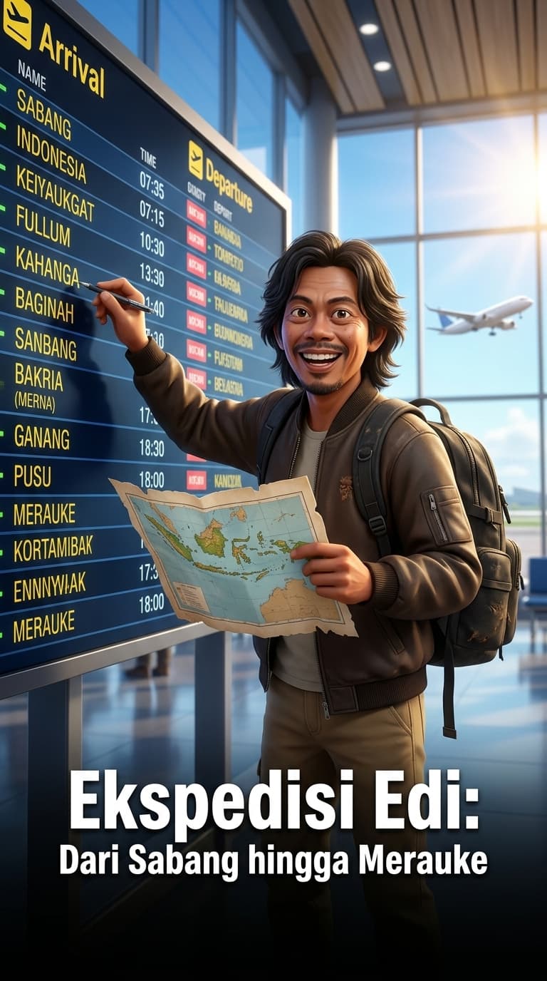 Ekspedisi Edi: Dari Sabang hingga Merauke