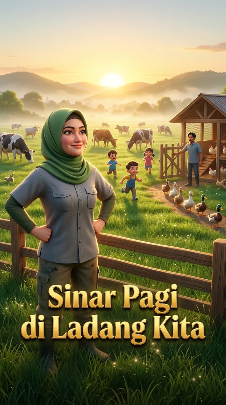 Sinar Pagi di Ladang Kita