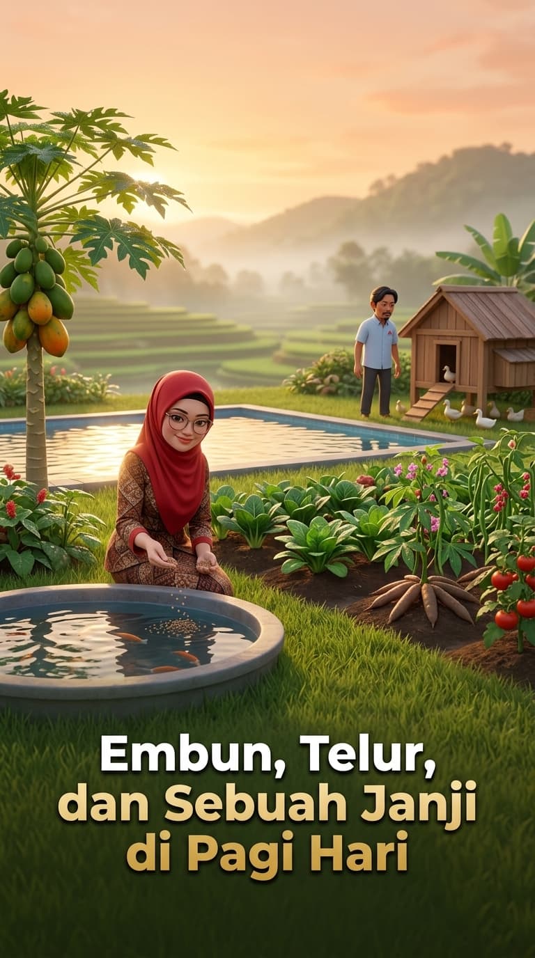 Embun, Telur, dan Sebuah Janji di Pagi Hari