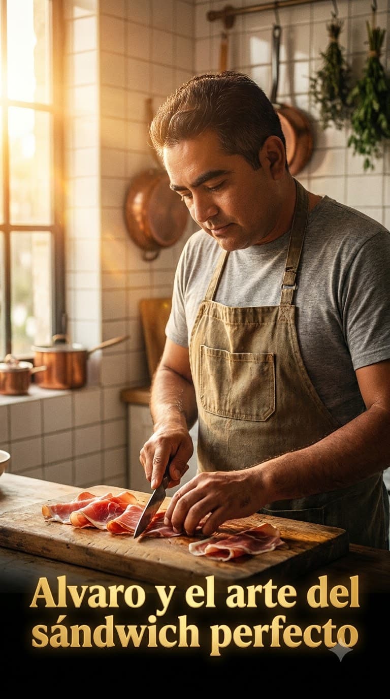Alvaro y el arte del sándwich perfecto