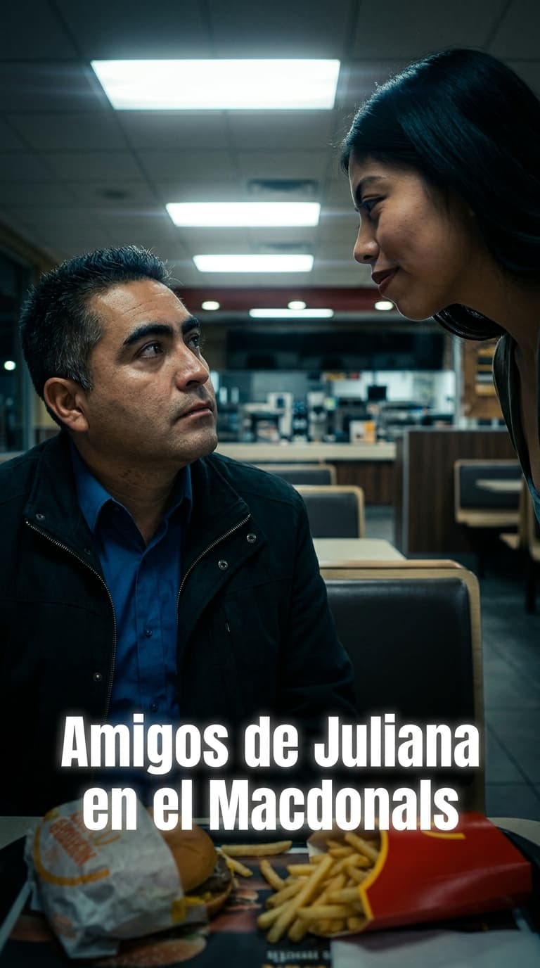 Amigos de Juliana en el Macdonals