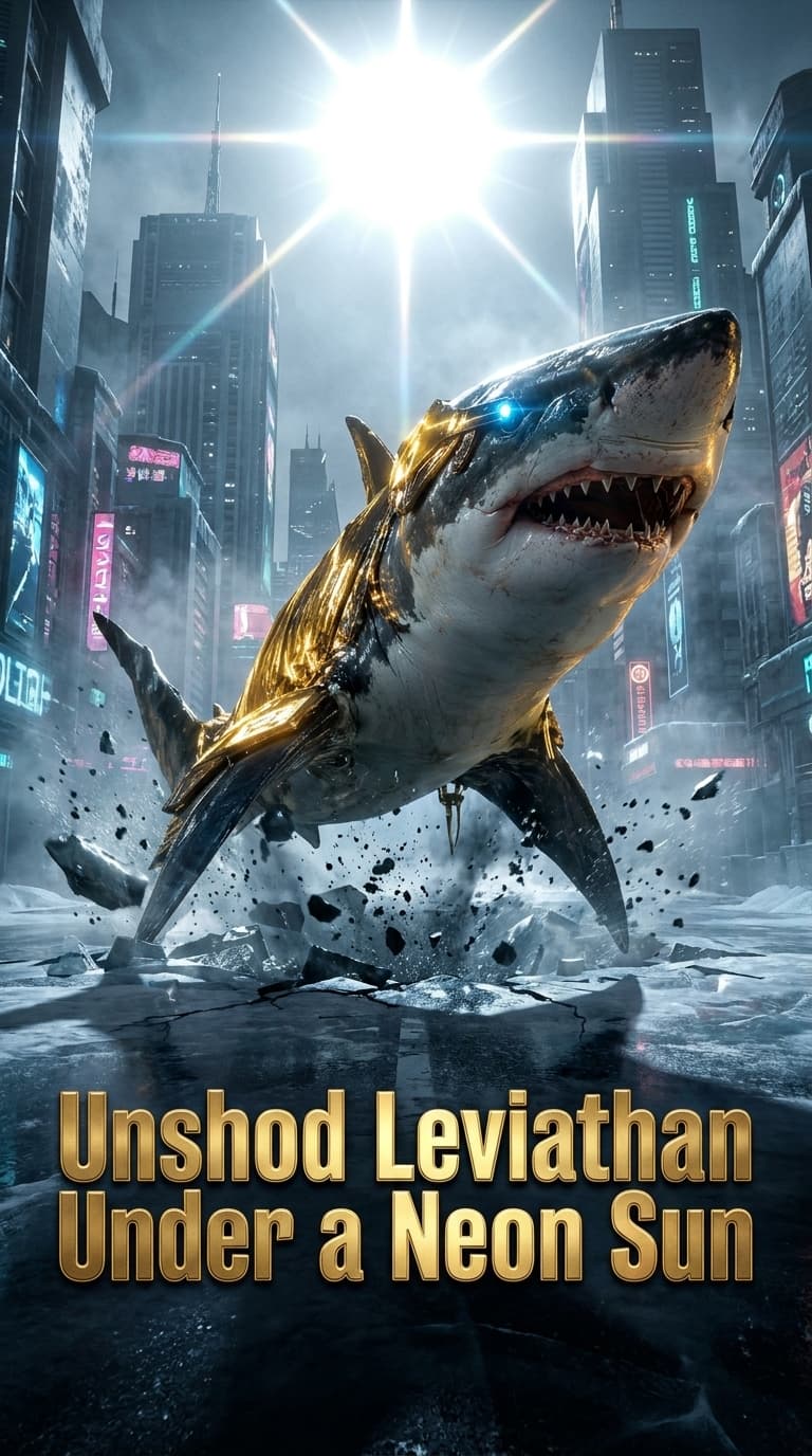 Unshod Leviathan Under a Neon Sun