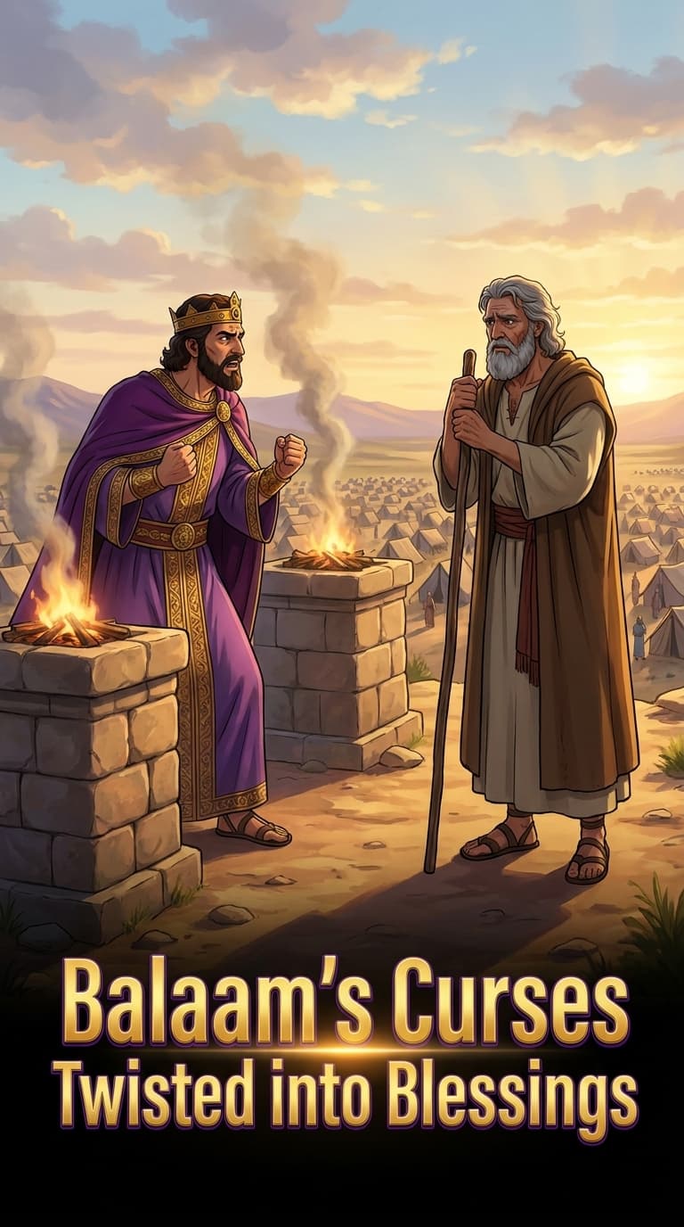 Balaam's Curses Twisted into Blessings