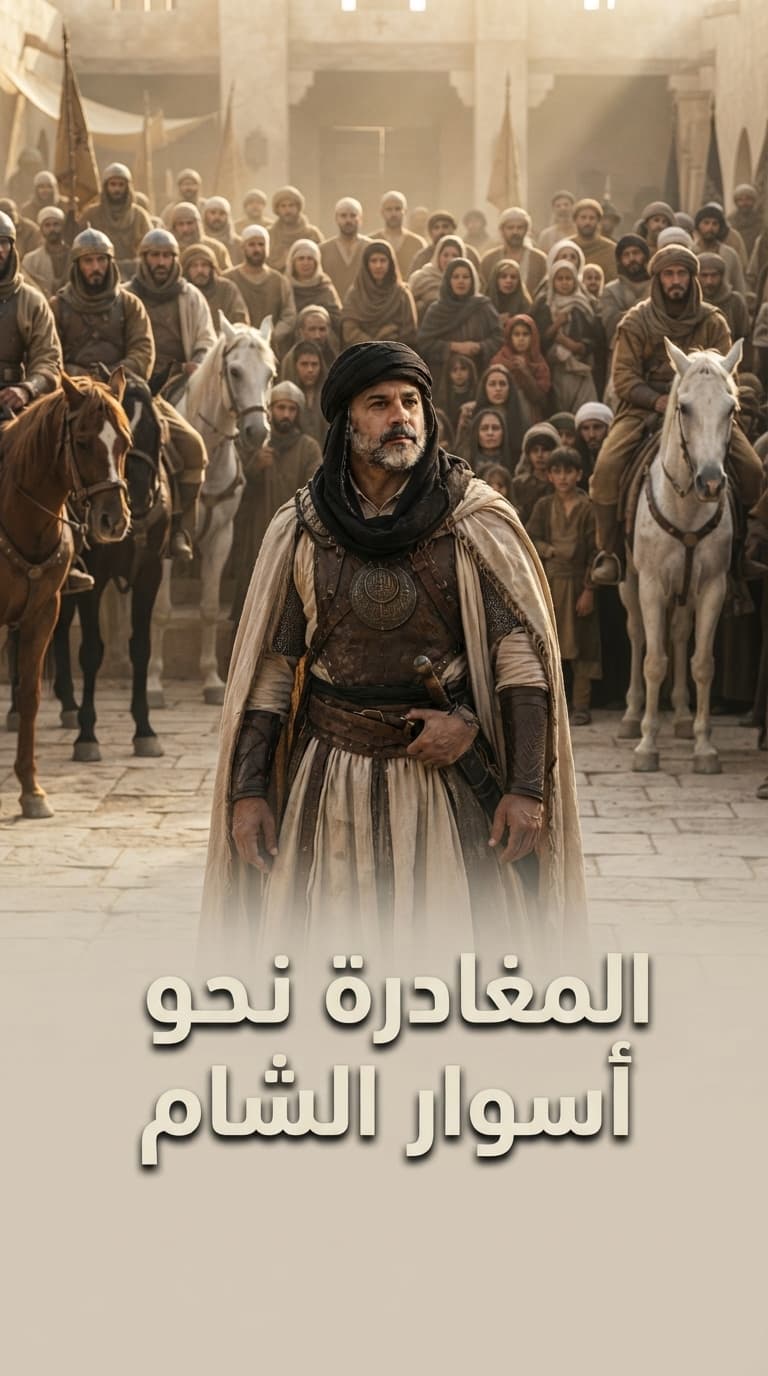 المغادرة نحو أسوار الشام