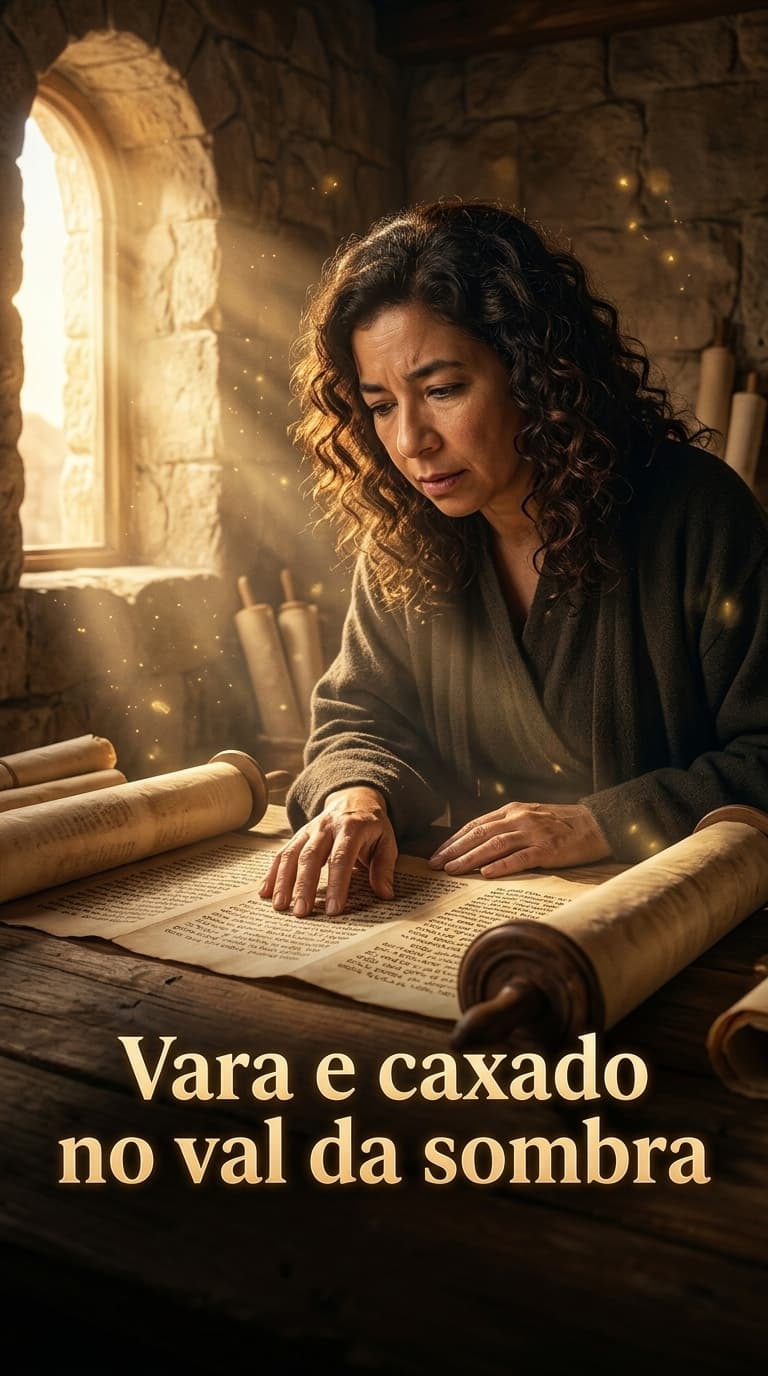 Vara e caxado no val da sombra