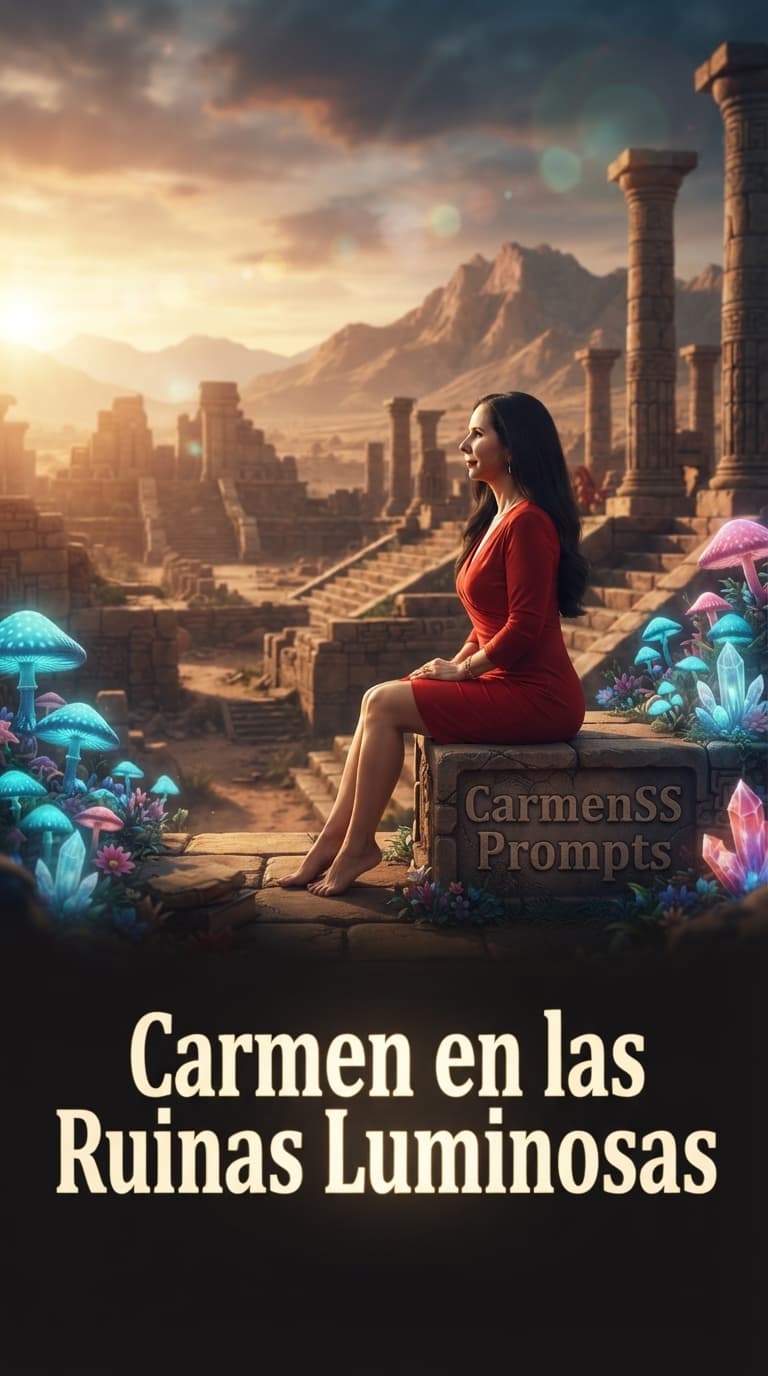 Carmen en las Ruinas Luminosas