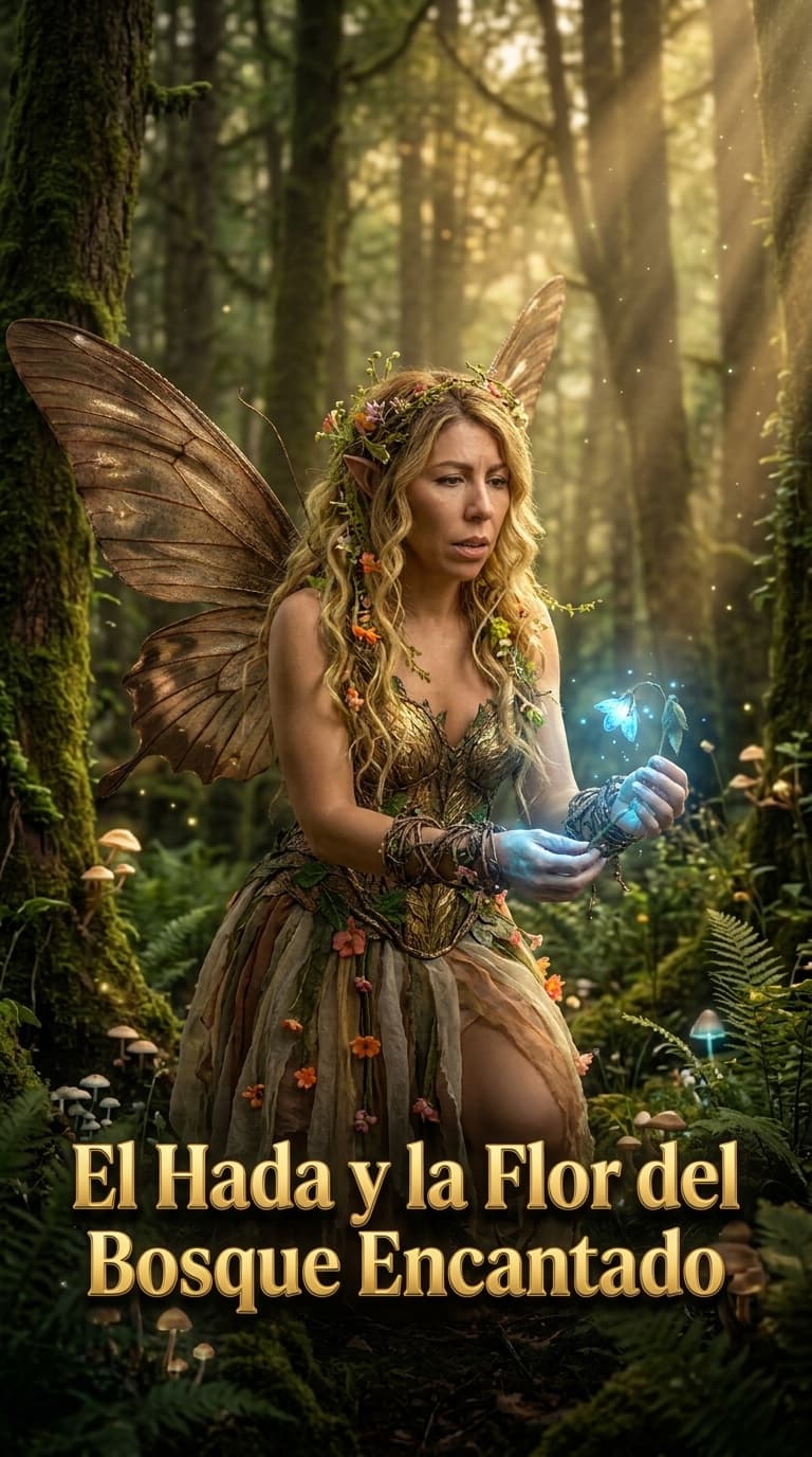 El Hada y la Flor del Bosque Encantado