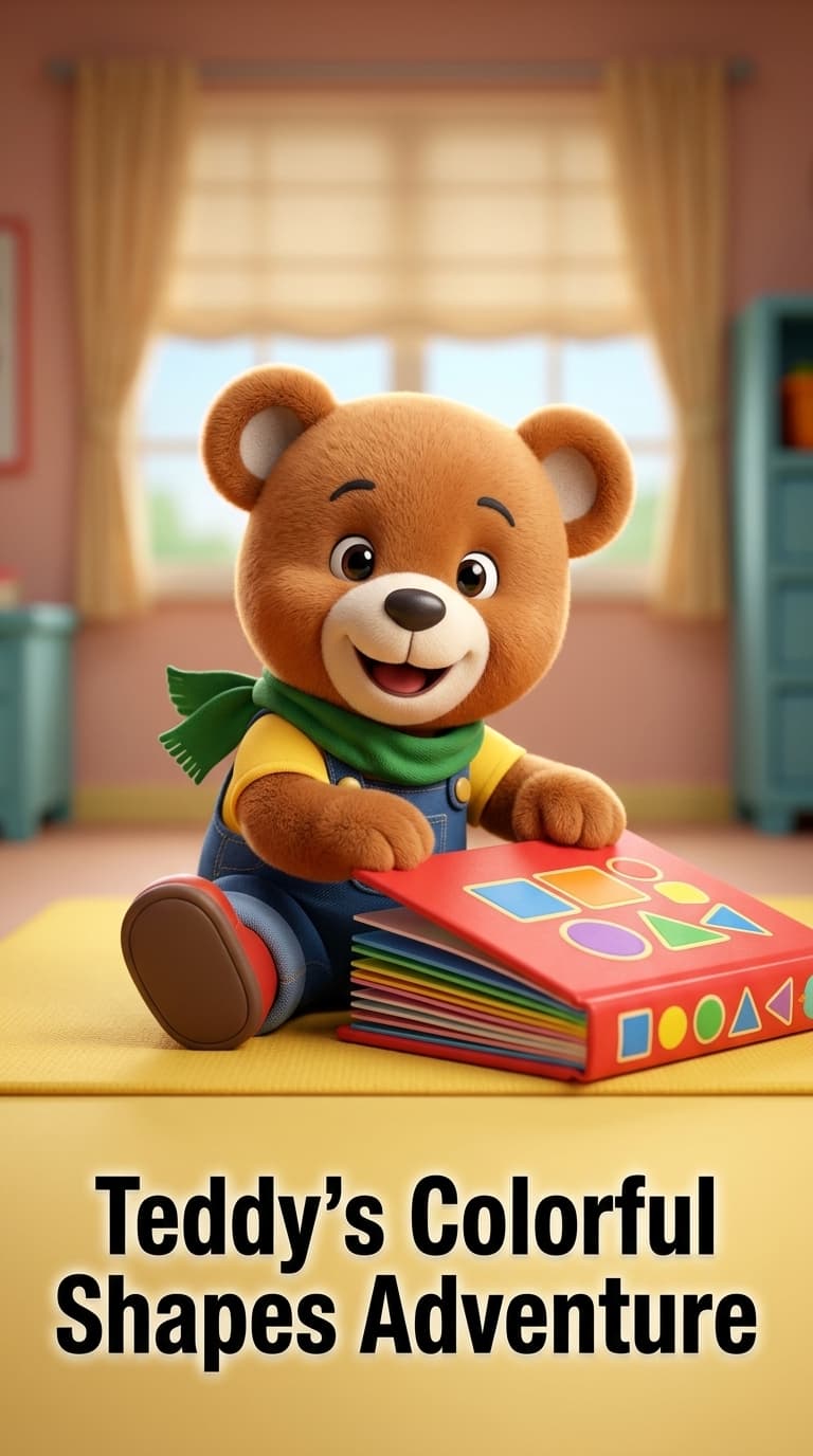Teddy's Colorful Shapes Adventure