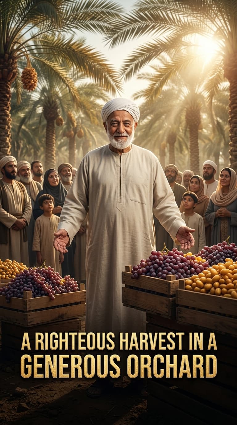 A Righteous Harvest in a Generous Orchard
