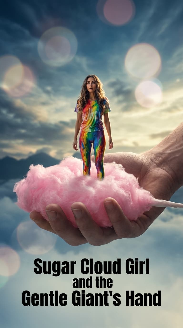 Sugar Cloud Girl and the Gentle Giant's Hand