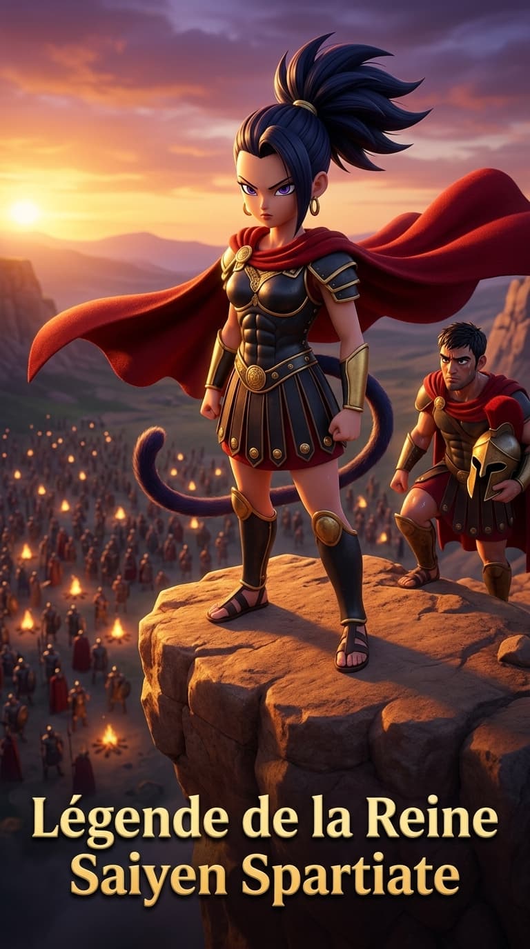 Légende de la Reine Saiyen Spartiate