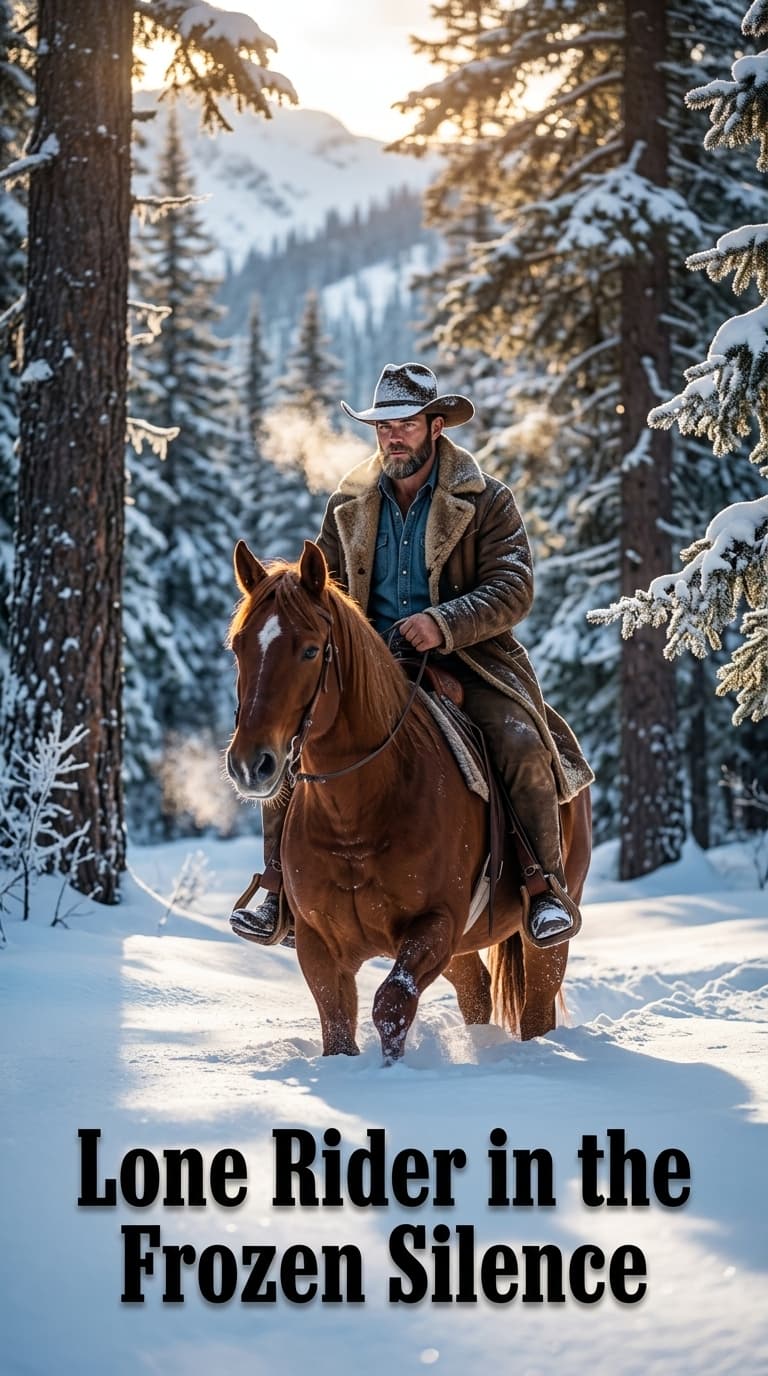 Lone Rider in the Frozen Silence