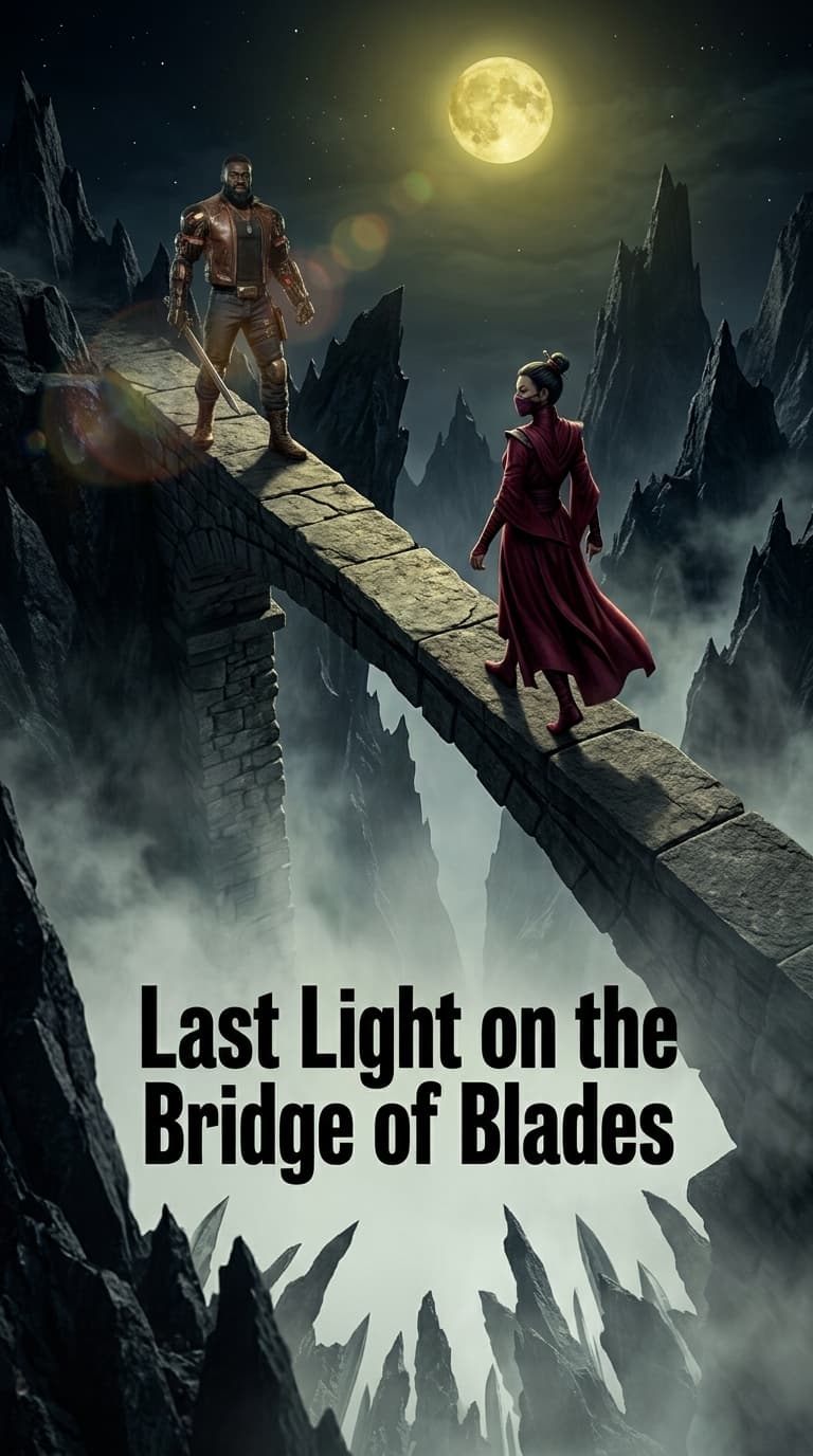 Last Light on the Bridge of Blades