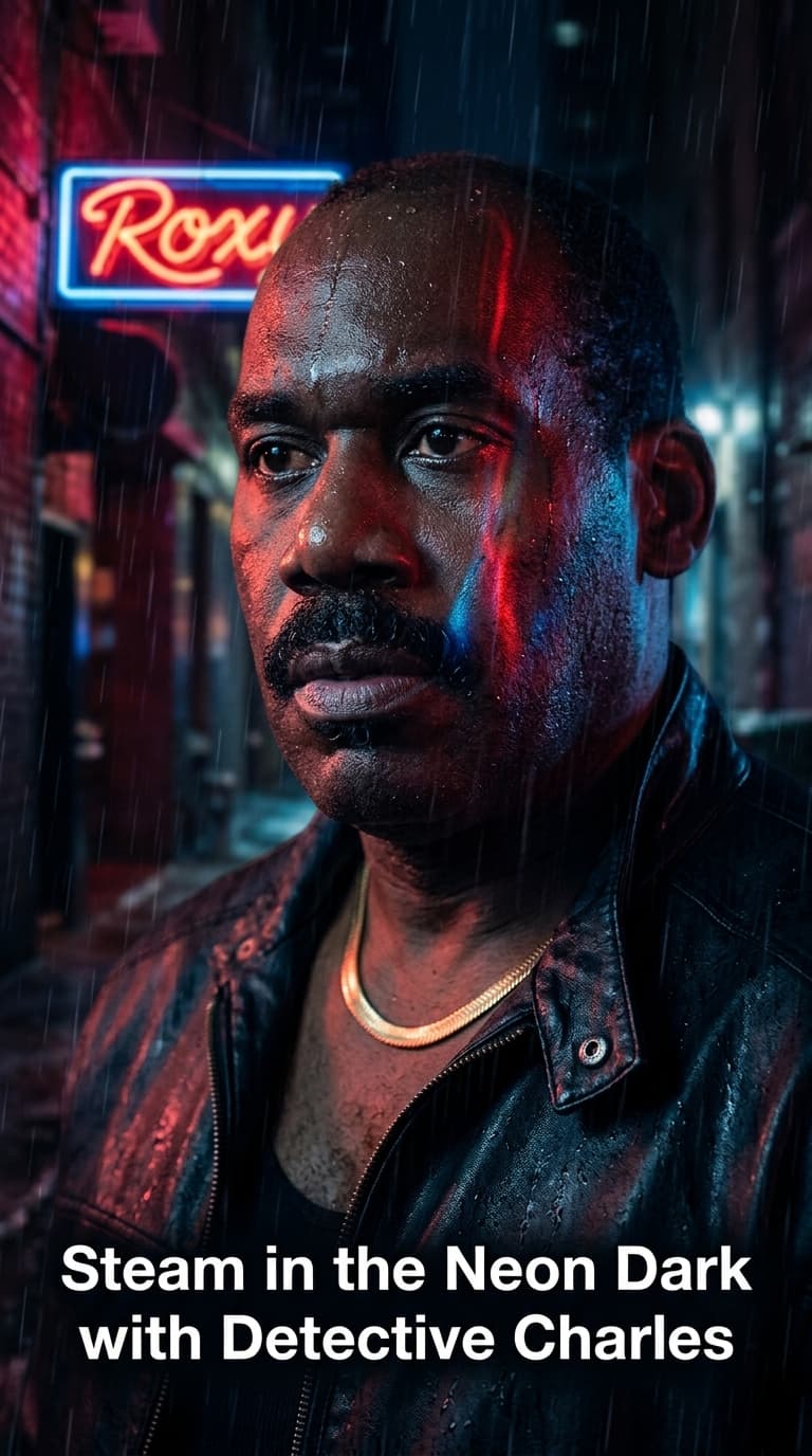 Steam in the Neon Dark with Detective Charles