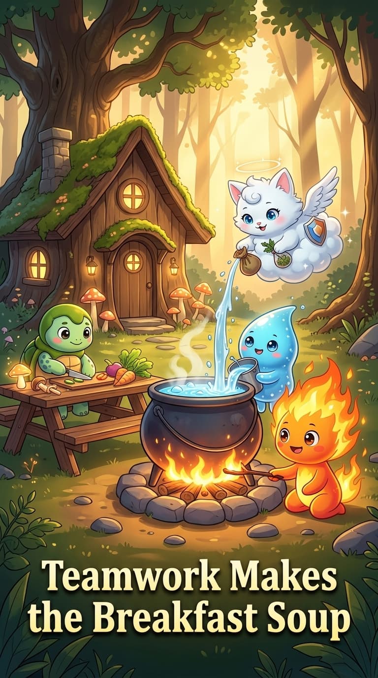 Teamwork Makes the Breakfast Soup