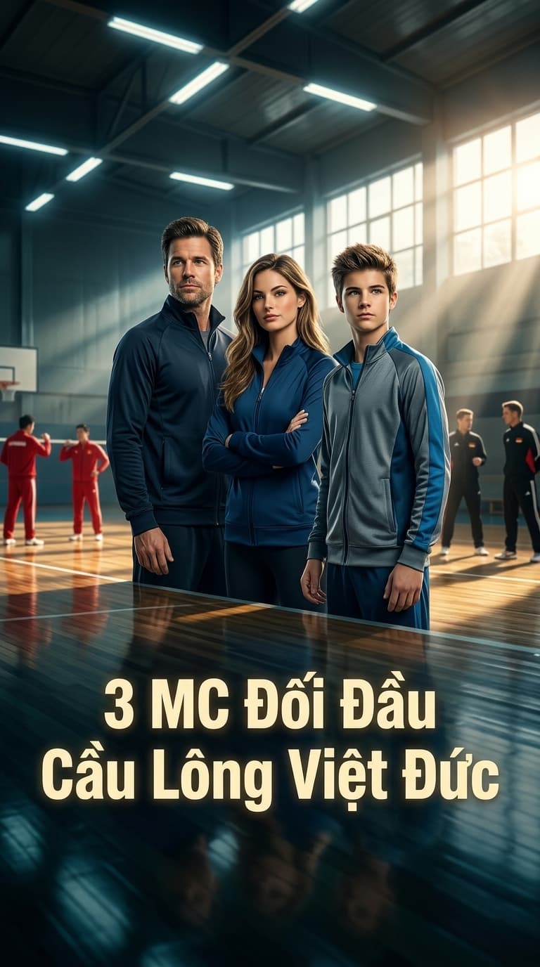 3 MC Đối Đầu Cầu Lông Việt Đức
