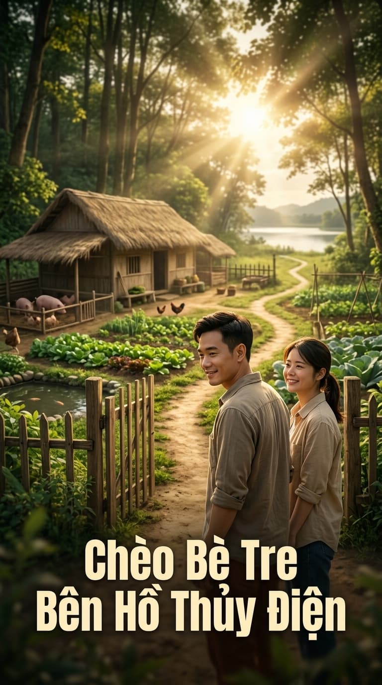 Chèo Bè Tre Bên Hồ Thủy Điện