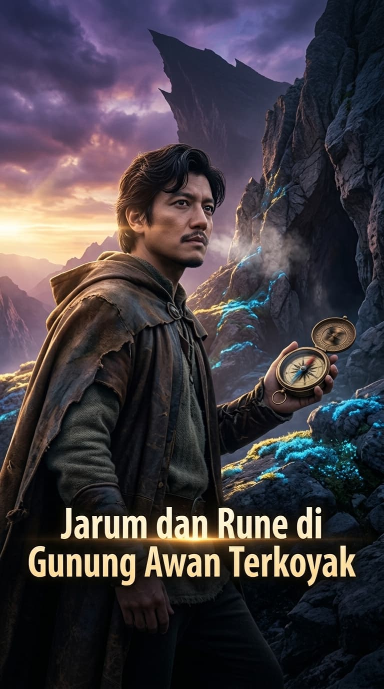 Jarum dan Rune di Gunung Awan Terkoyak