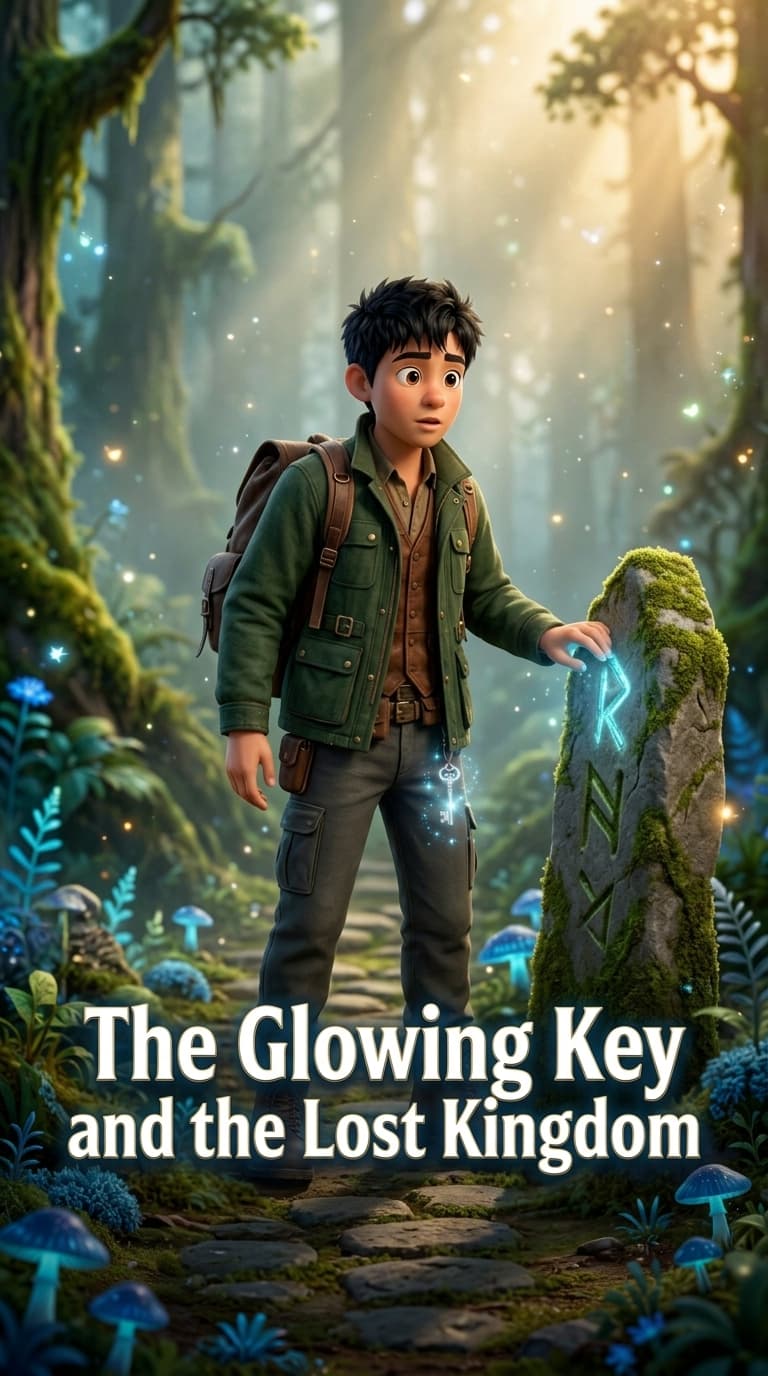 The Glowing Key and the Lost Kingdom