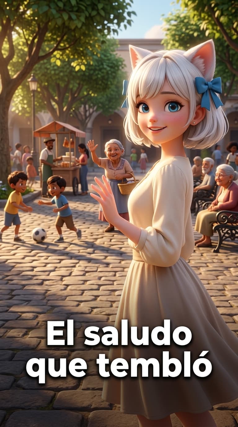 El saludo que tembló