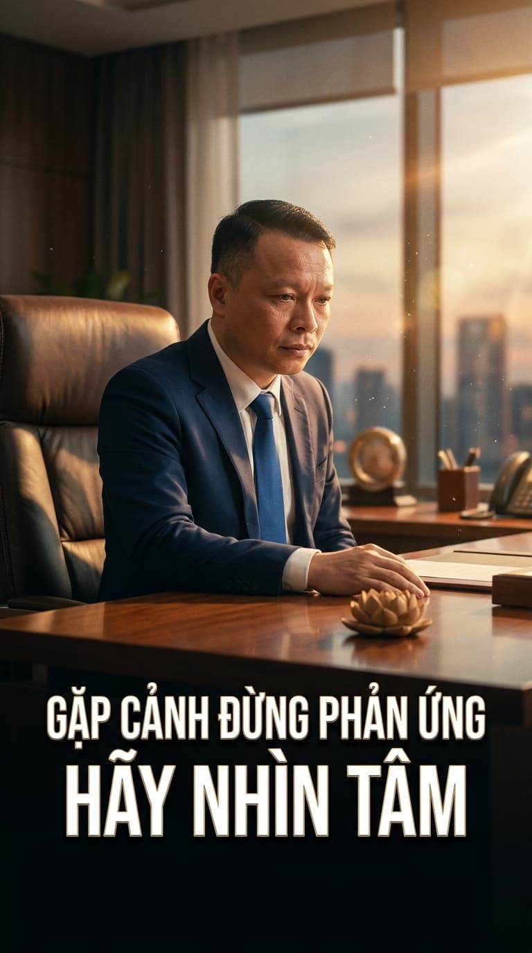 Gặp Cảnh Đừng Phản Ứng Hãy Nhìn Tâm