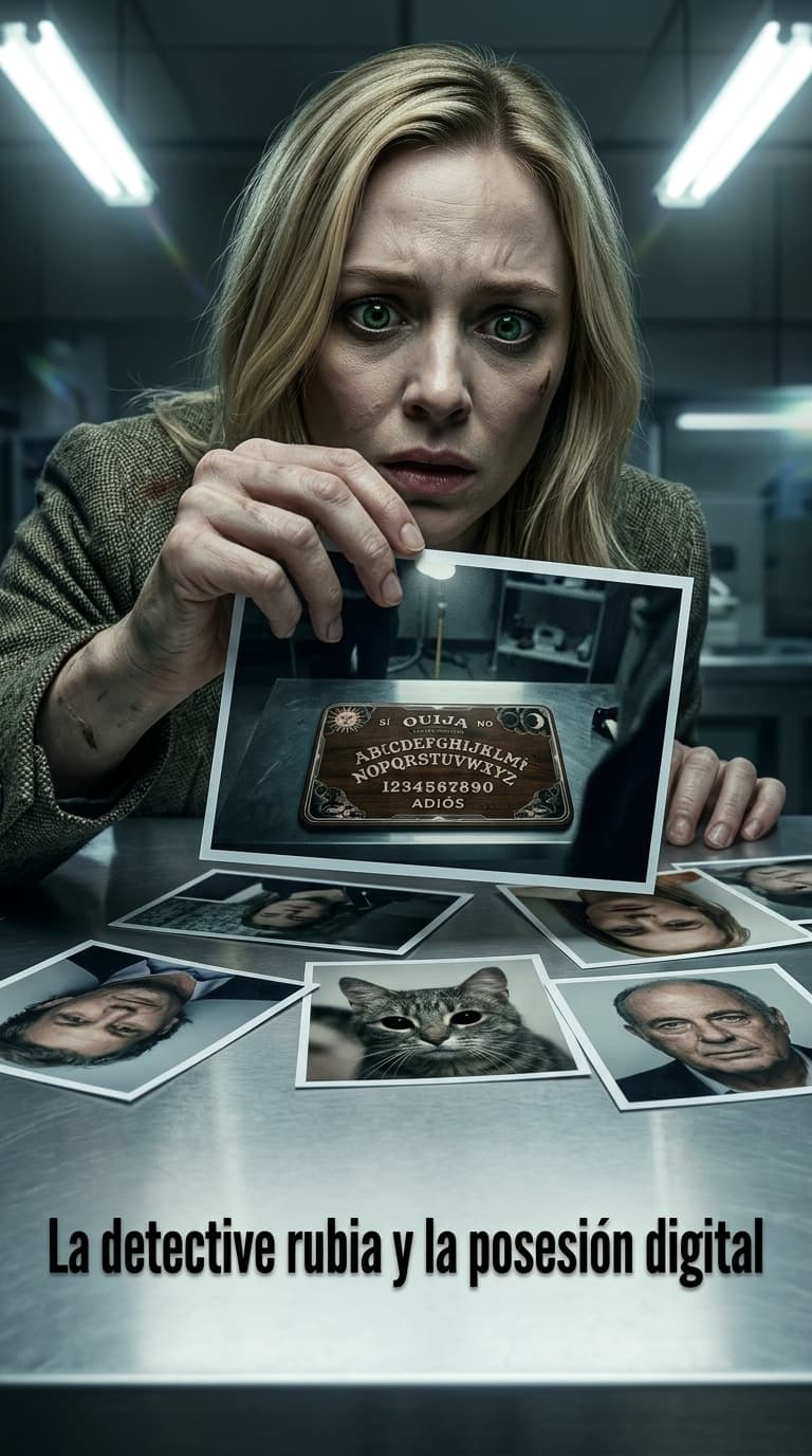 La detective rubia y la posesión digital