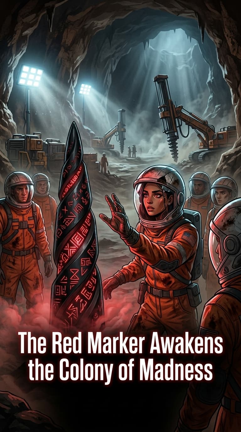 The Red Marker Awakens the Colony of Madness