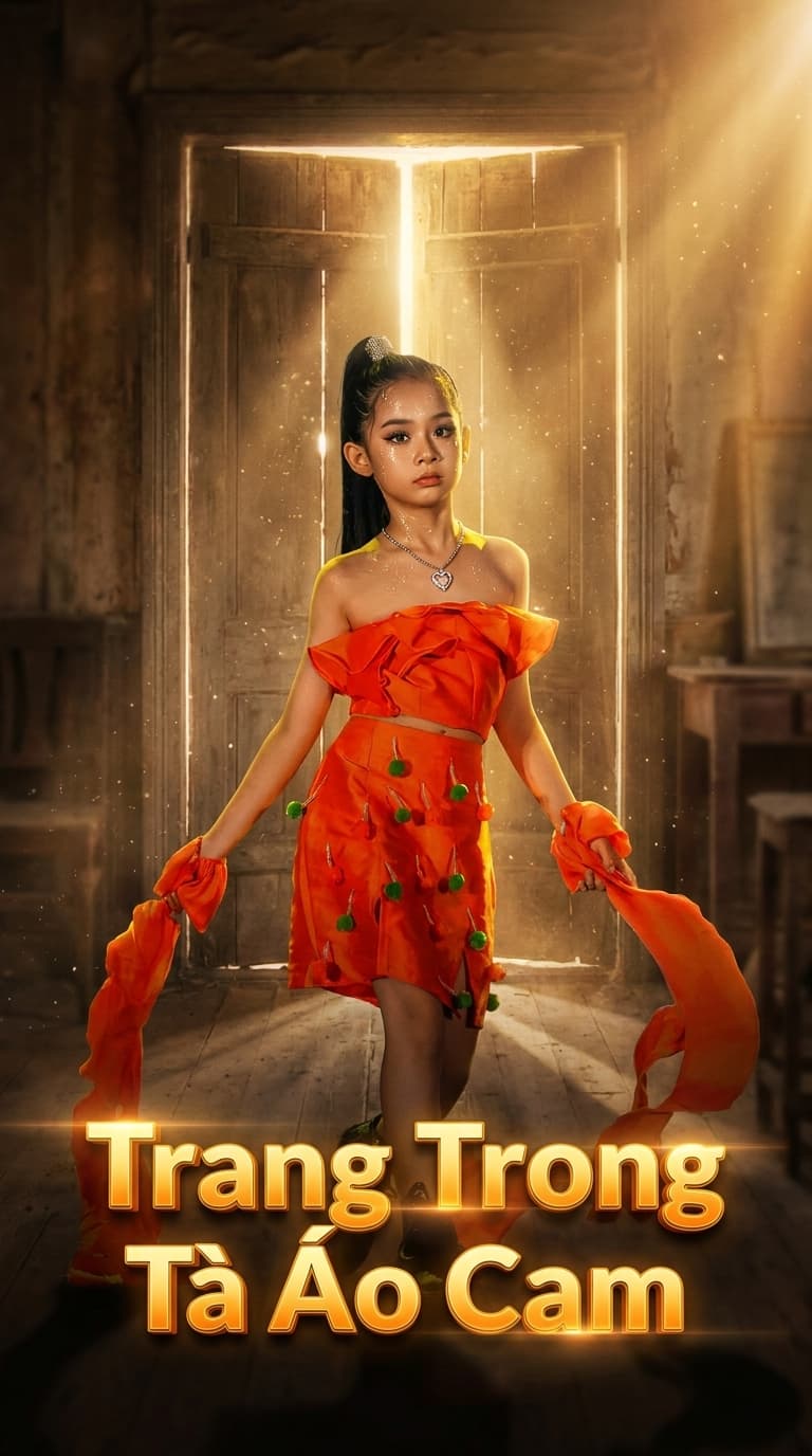 Trang Trong Tà Áo Cam