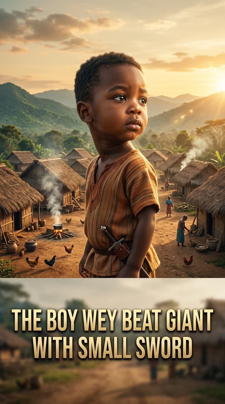 The Boy Wey Beat Giant With Small Sword