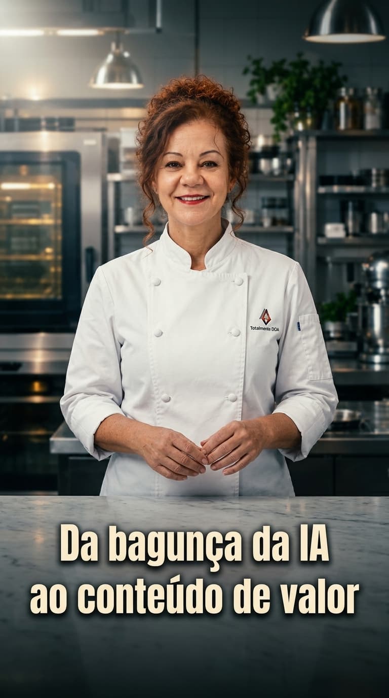 Da bagunça da IA ao conteúdo de valor