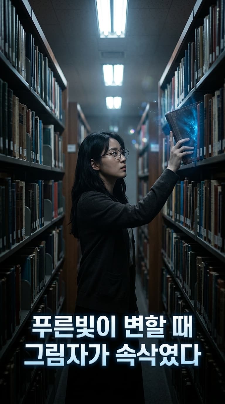 푸른빛이 변할 때 그림자가 속삭였다