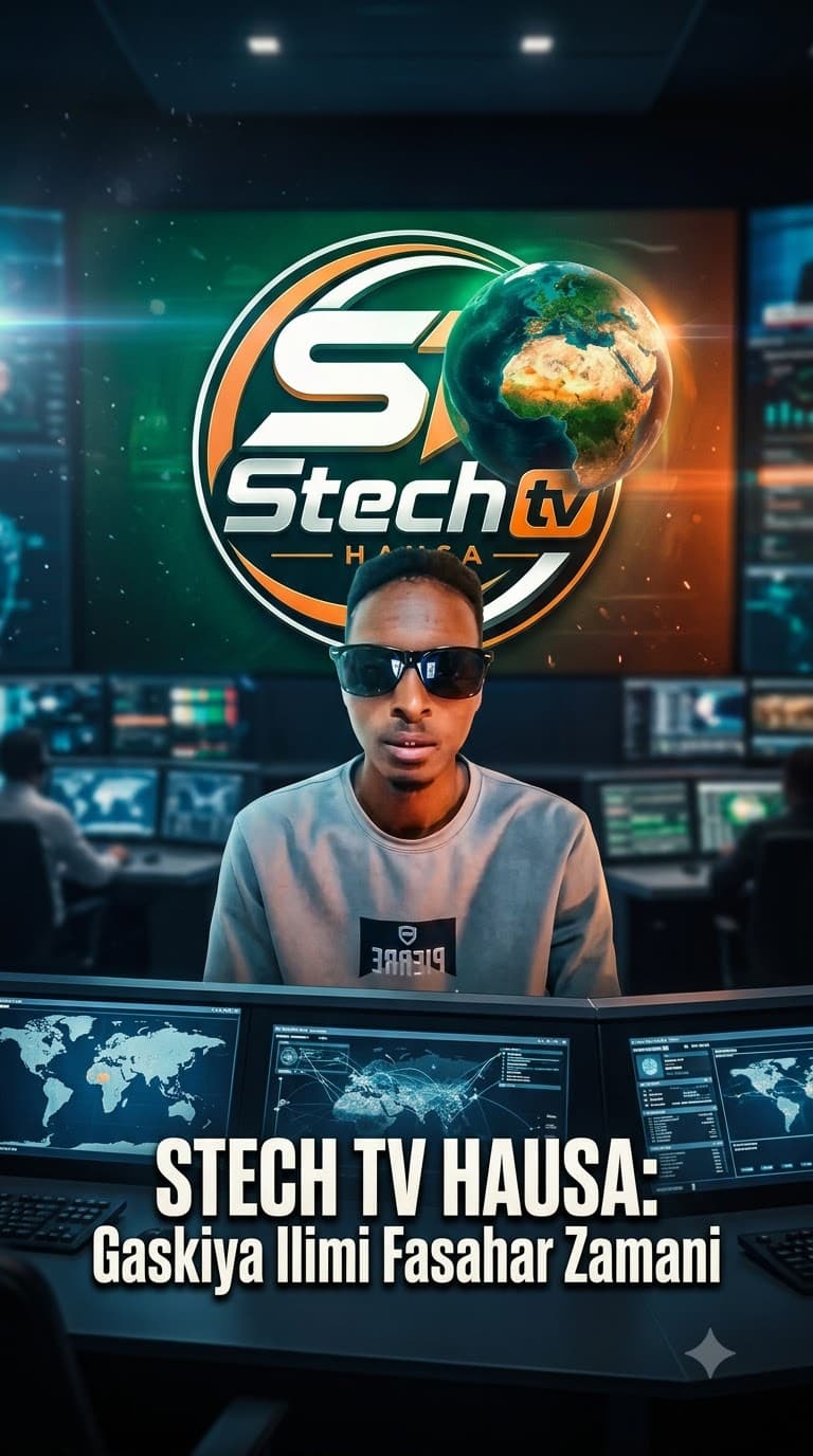 STECH TV HAUSA: Gaskiya Ilimi Fasahar Zamani
