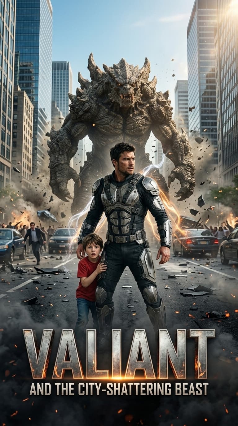 Valiant and the City-Shattering Beast