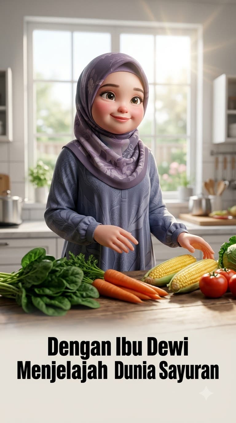 Dengan Ibu Dewi Menjelajah Dunia Sayuran