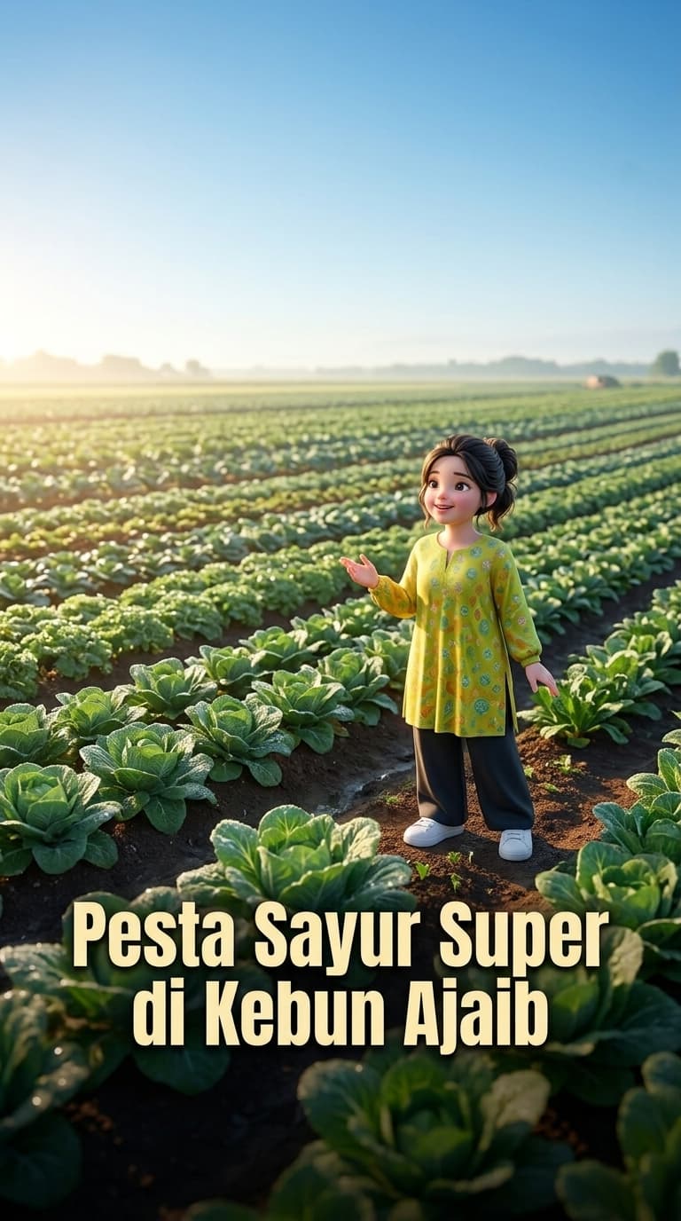 Pesta Sayur Super di Kebun Ajaib
