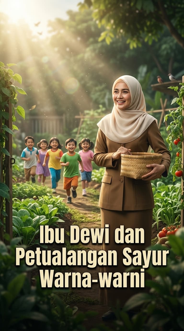 Ibu Dewi dan Petualangan Sayur Warna-warni