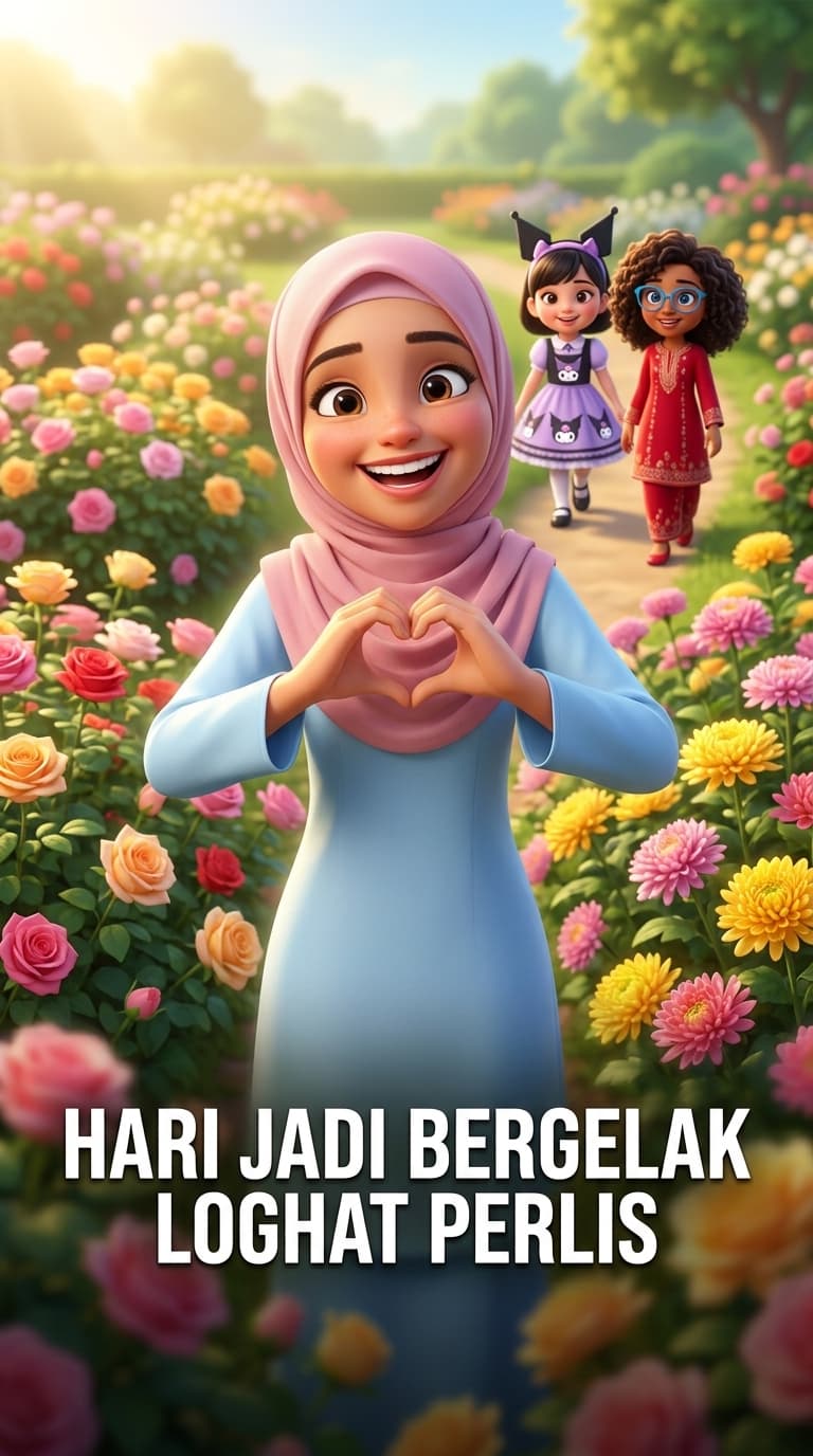 Hari Jadi Bergelak Loghat Perlis