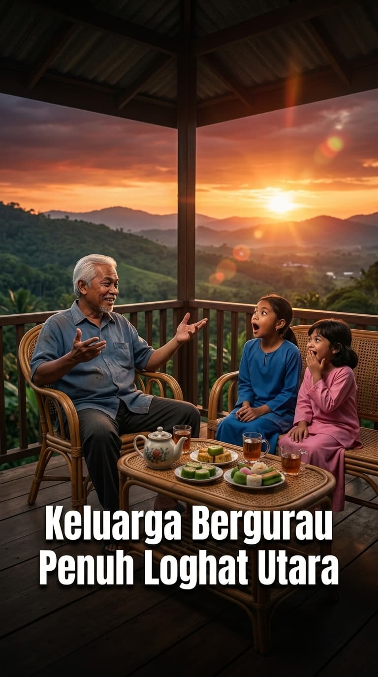 Keluarga Bergurau Penuh Loghat Utara