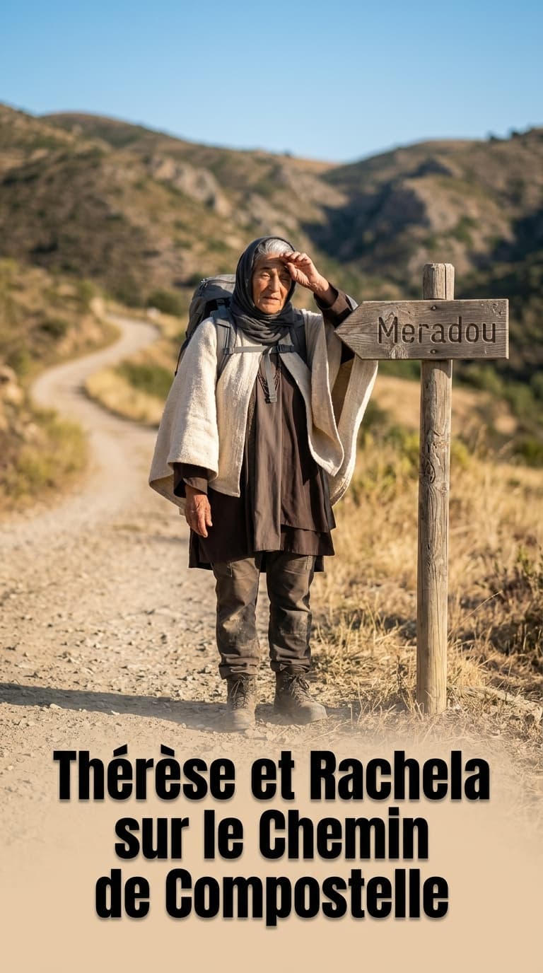 Thérèse et Rachela sur le Chemin de Compostelle