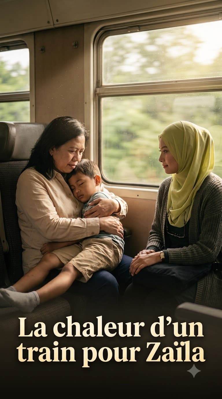 La chaleur d'un train pour Zaïla