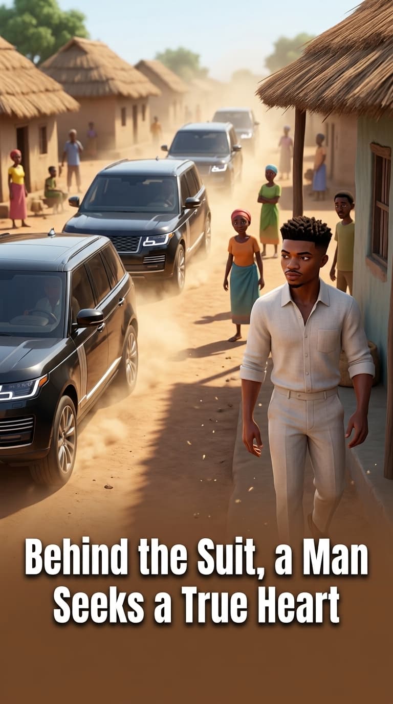 Behind the Suit, a Man Seeks a True Heart